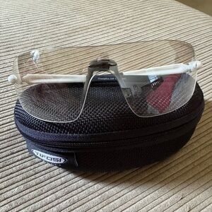 Tifosi Vogel clear lens with white arms